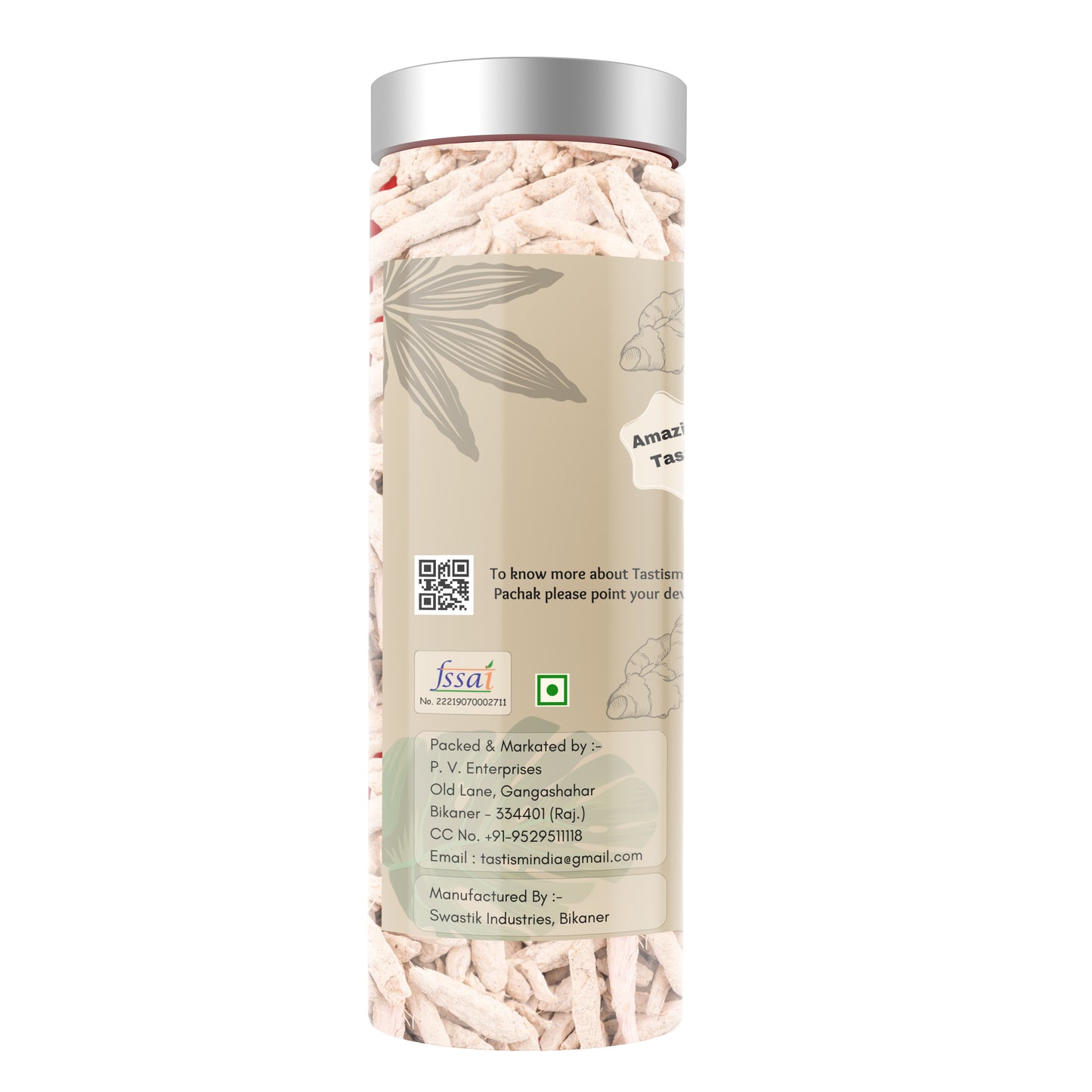 Tastism Yummy Digestive Adrak Pachak Churan Diegestive Mouth Freshner Mukhwas (Adrak Pachak)