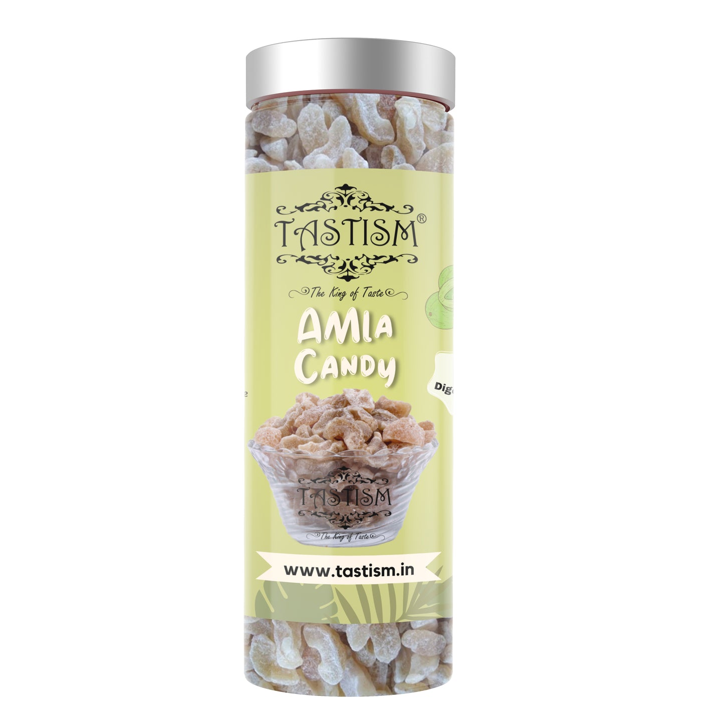 Tastism Amla Candy/Natural Dried Sweet Amla Candy/Indian Sweet Gooseberry Candy
