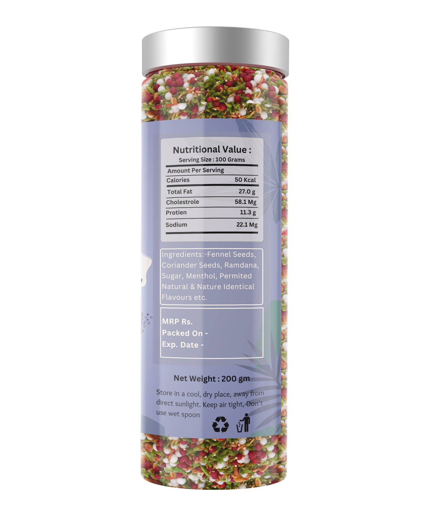 Tastism Combo Mango slice 200g+ Khus mix mukhwas 200g Digestive