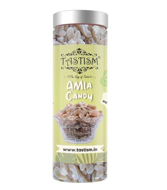 Tastism Amla Candy/Natural Dried Sweet Amla Candy/Indian Sweet Gooseberry Candy