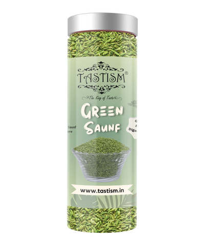 Tastism Mukhwas & Churan Green Sugar Coated Saunf Mouth Freshener