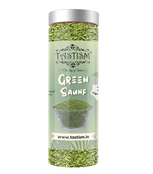 Tastism Mukhwas & Churan Green Sugar Coated Saunf Mouth Freshener