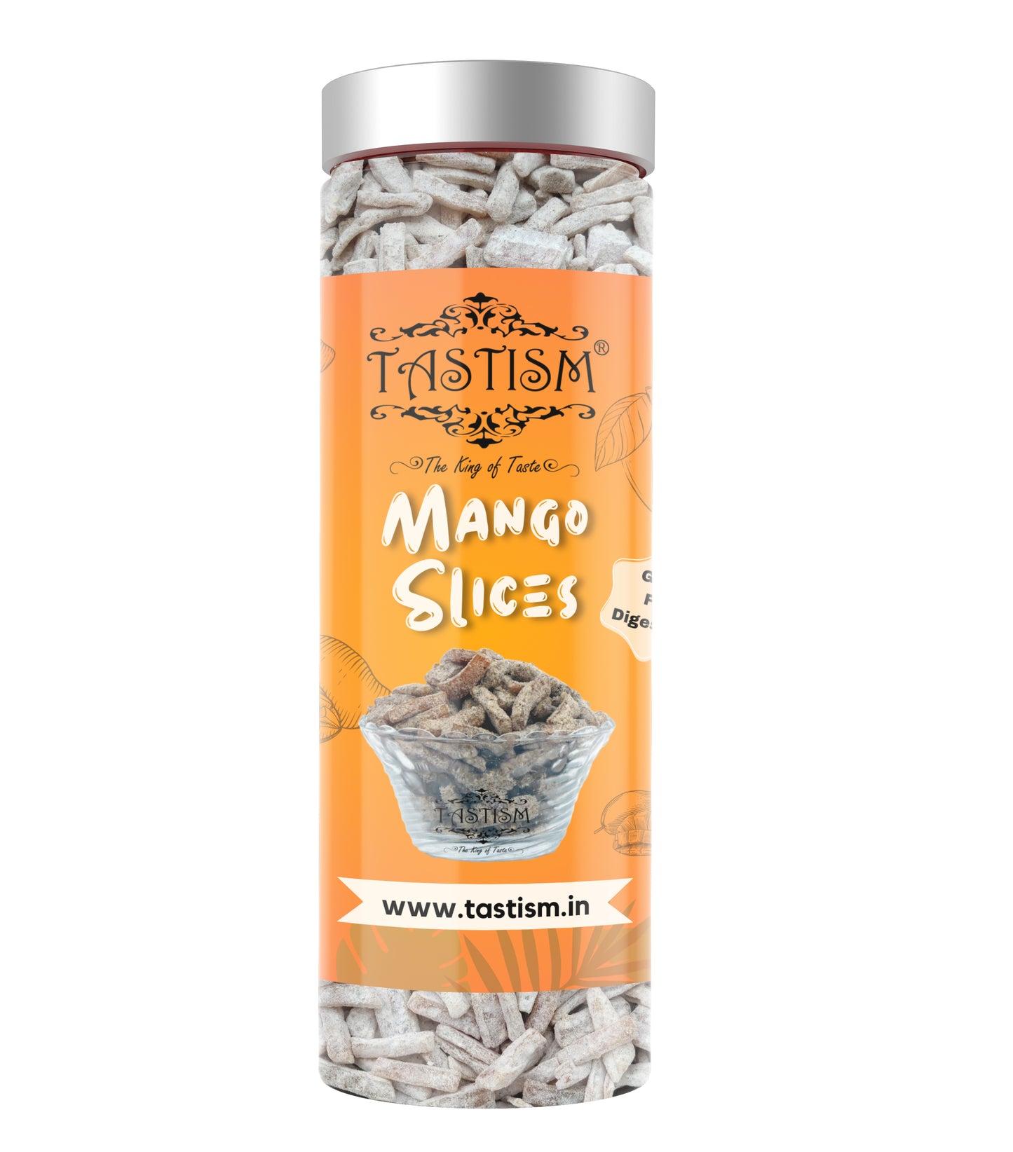 Tastism Combo Mango slice  200g+ Khus mix mukhwas 200g Digestive