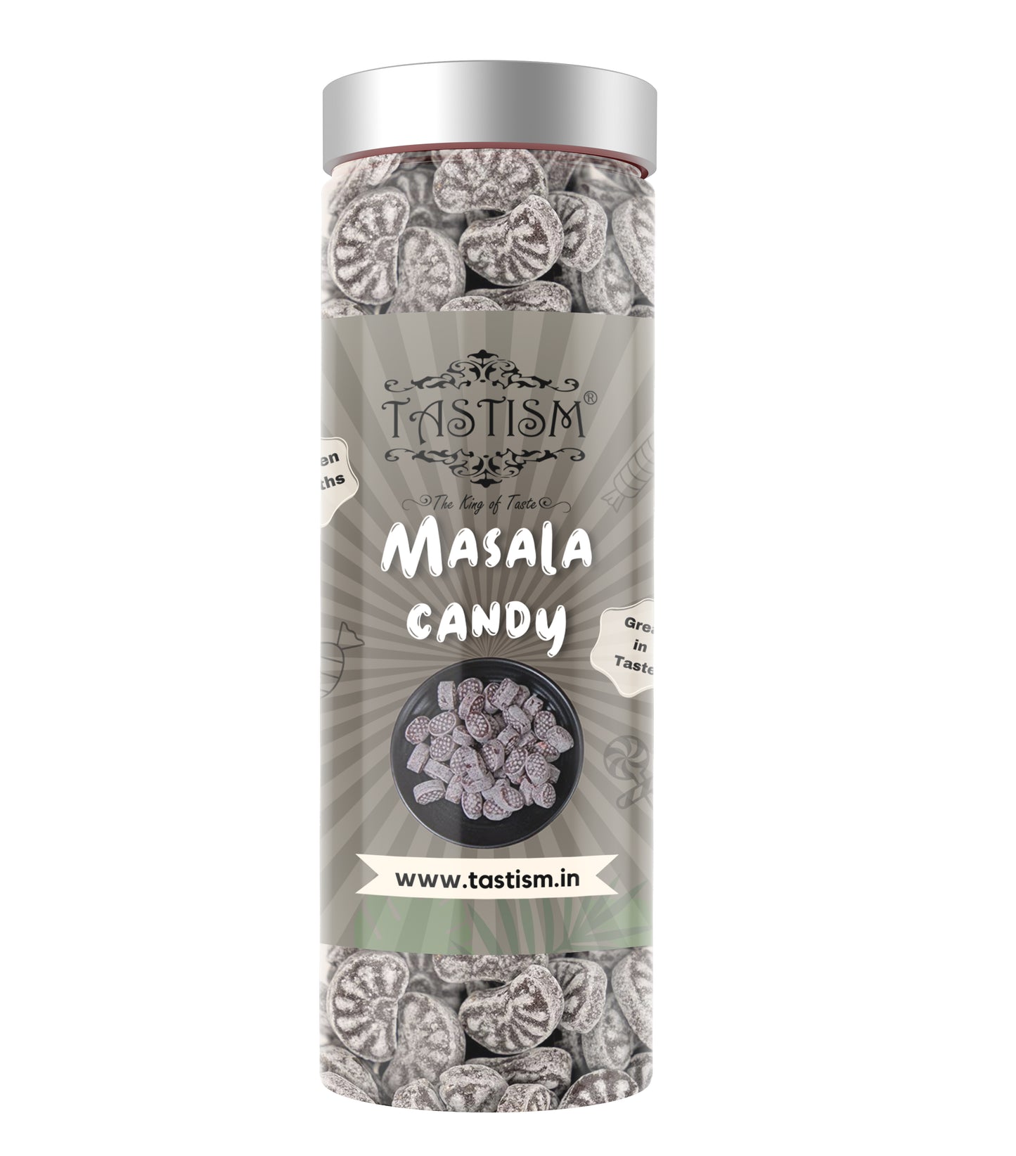 Tastism Combo Orange Candy 200 Gram + Kali Mirch Candy 200 Gram | Khatti Mithi Goli | Tangy & Sweet Flavoured Candy for Mouth Freshening & Cravings