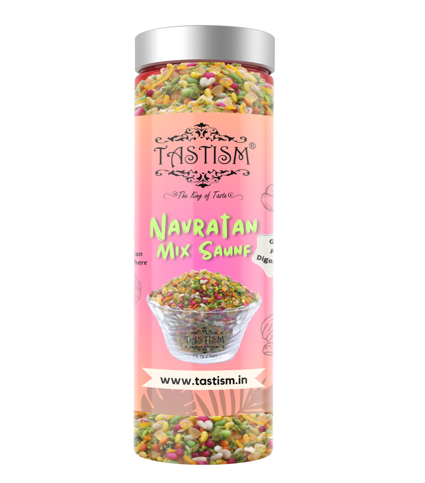 Tastism Rajasthani Navratan Mix Mukhwas [Nariyal Mix Digestive Mouth Freshner / Saunf]