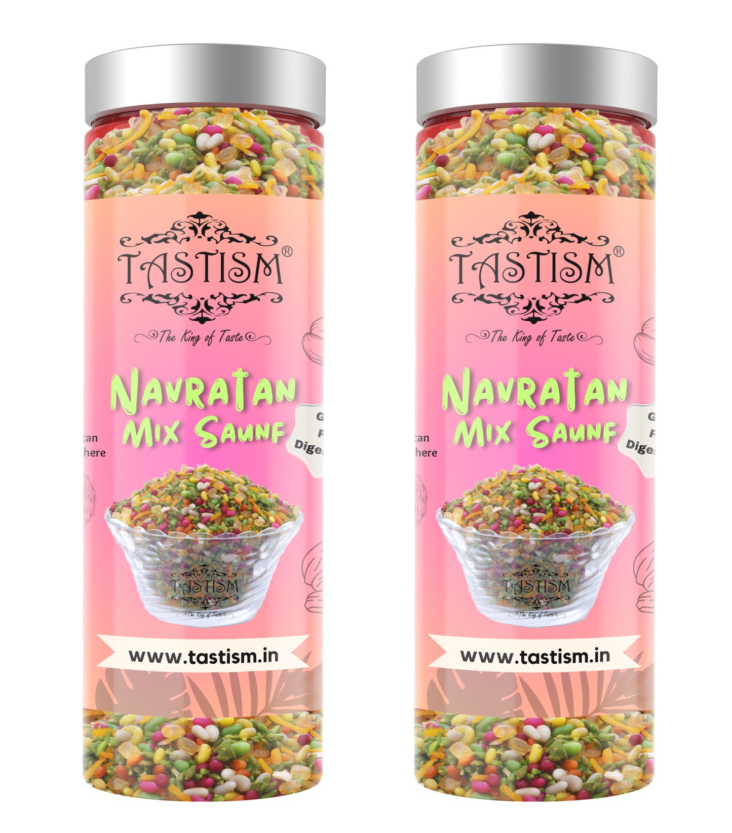 Tastism Rajasthani Navratan Mix Mukhwas [Nariyal Mix Digestive Mouth Freshner / Saunf]