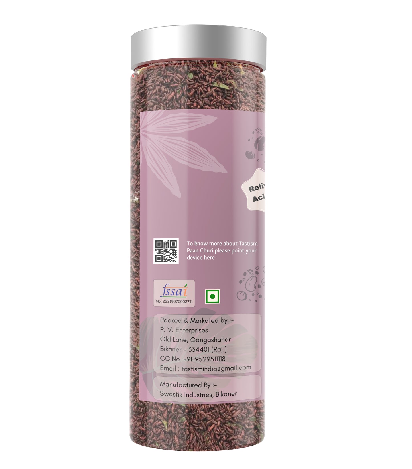 Tastism Combo Rajasthani Churan Churi Mukhwas Katha Flavoured Digestive 200g + Soft Gulab Supari Mhukwas Digestive 200g