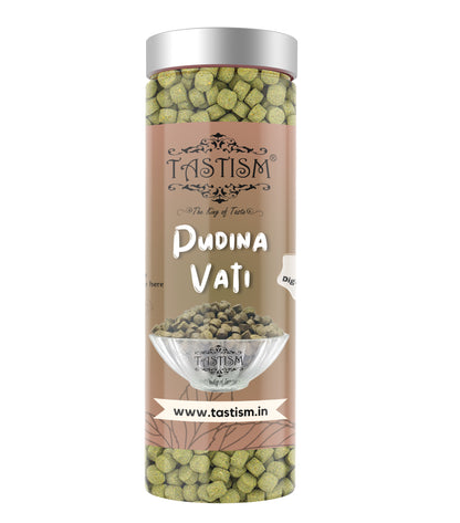 Tastism Combo Mint-O-Magic (Pudina Vati) Pudina Churan Mukhwas (200) + Tastism Churan Goli Hajma Hajam Goli 200 Gram
