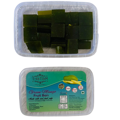 Tastism Combo Alphonsho Aam Papad + Green Mango Fruit Bar 200gm + 200gm